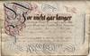 Ornate calligraphic manuscript - Vor nicht gar langer ....
