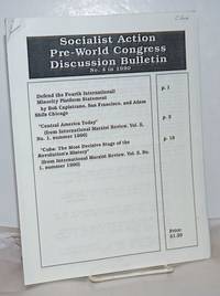 Socialist Action Pre-World Congress Internal Discussion Bulletin. (No. 4, 1990)