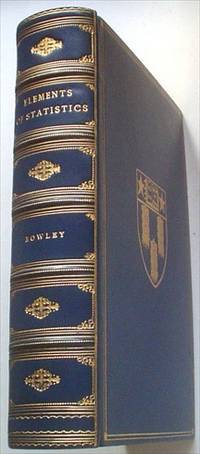 cover of ELEMENTS OF STATISTICS
