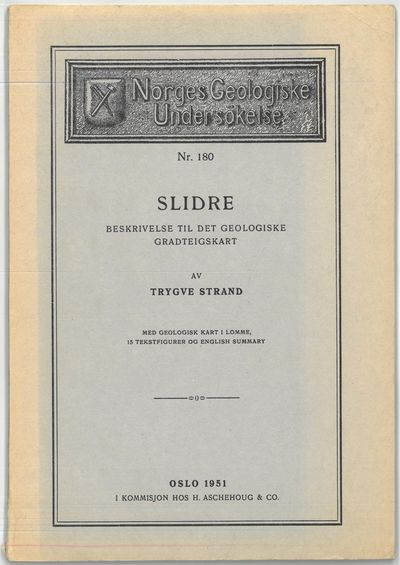Slidre. Beskrivelse til det geologiske…