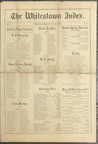 The Whitestown Index, Vol. 5 No1 - Annual Publication Academic Achievements, Editorials & Life Changes