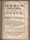 A sermon preached before the Queen at White-Hall, on Wednesday, March 22. 1692. Being the fourth Wednesday in Lent.