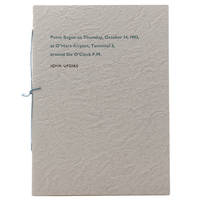 Poem Begun on Thursday, October 14, 1993 at O'Hare Airport, Terminal 3, around Six O'Clock P.M.