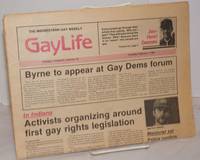 image of Chicago GayLife: the Midwestern gay weekly; vol. 8, #34, Thursday, February 3, 1983; Byrne to Appear at Gay Dems Forum