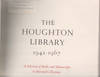 The Houghton Library  1942-1967.