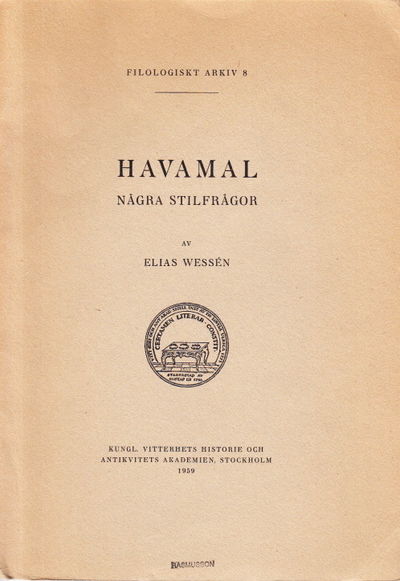 Havamal. Några stilfrågor.