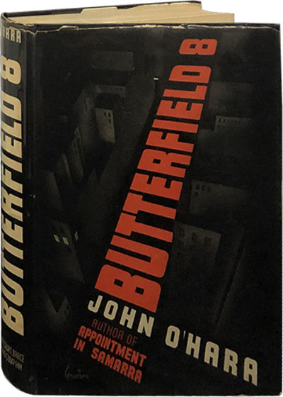 Butterfield 8 by O'Hara, John | Hardcover | 1935 | Harcourt, Brace
