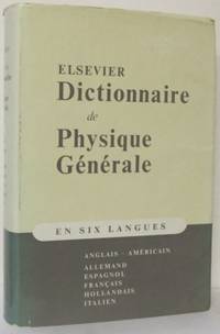 Elsevier´s Dictionary of General Physics. In six…