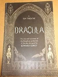 cover of DRACULA: A Toy Theatre. The sets and costumes of the Broadway production of the play.