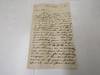 Two-page letter from Winston Seaton Williams to J.C. and Henry Willard dated Thursday [1850]