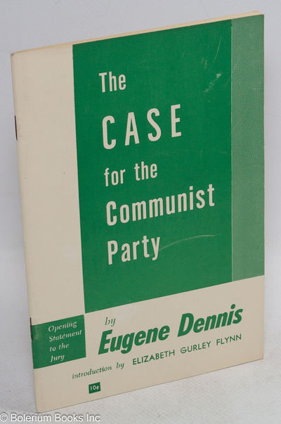 New York: New Century Publishers, 1949. Pamphlet. 32p., staplebound pamphlet, 5x7.5 inches, very goo...