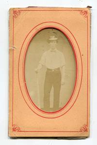 [Carte-de-visite photograph]: Portrait of a Baseball Player. Circa 1865