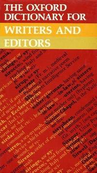 Oxford Dictionary for Writers and Editors