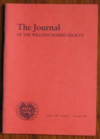 image of The Journal of the William Morris Society Volume VIII Number 1 Autumn 1988
