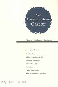 YALE UNIVERSITY LIBRARY GAZETTE.|THE