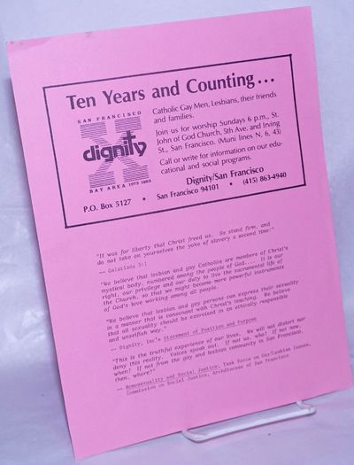 Ten Years and Counting . . . [handbill]