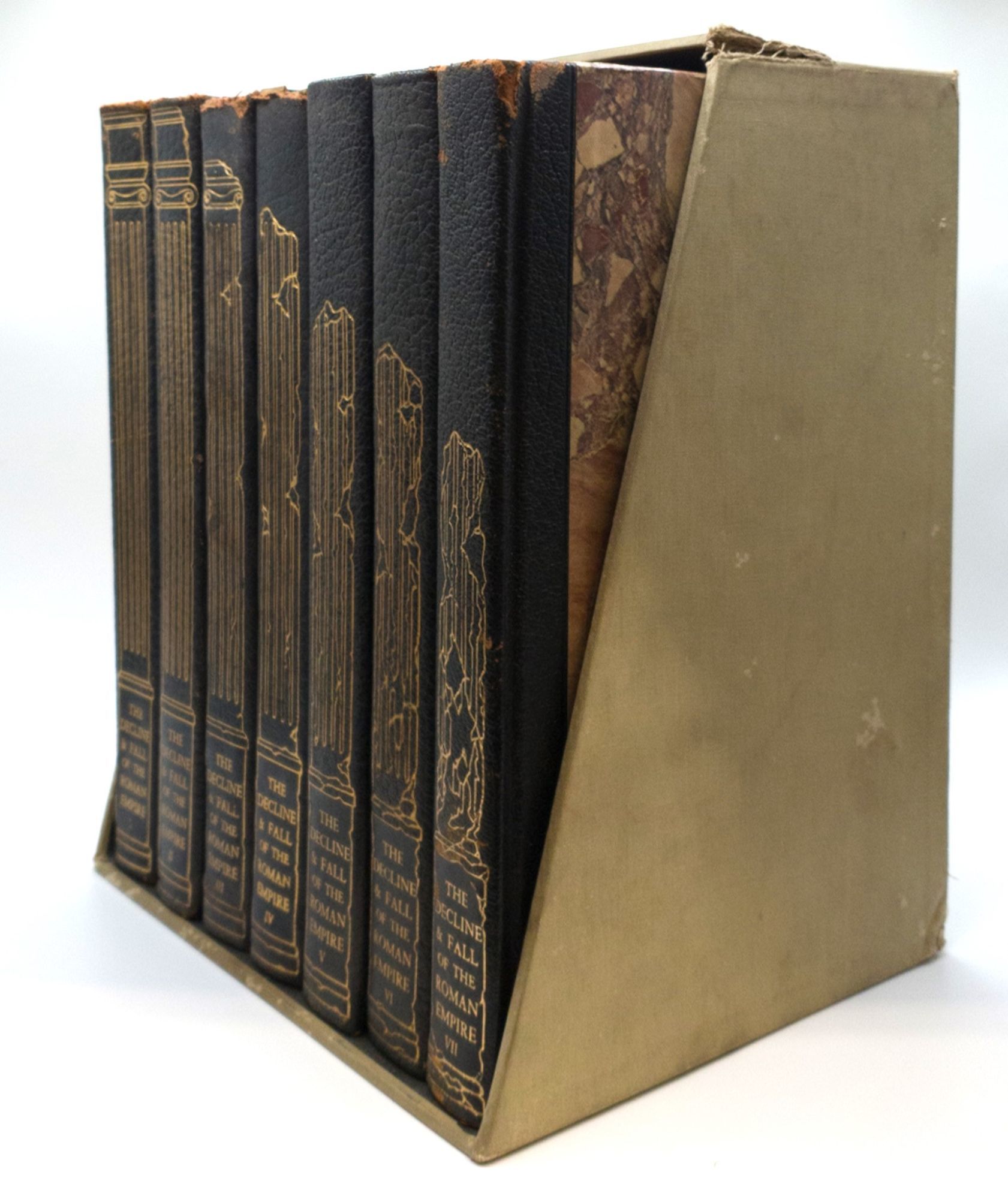 THE DECLINE & FALL OF THE ROMAN EMPIRE [Seven Volumes] by