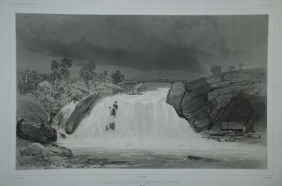 Cascade sur le Lysager, à Faabröe, près…
