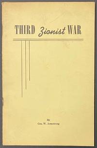cover of Third Zionist War