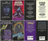 "JOE HALDEMAN" NOVELS 4-VOLUMES: Mindbridge / All My Sins Remembered / Tool of the Trade / Buying Time