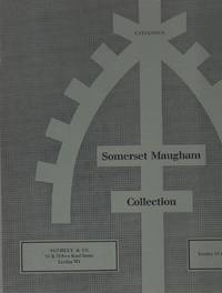 cover of CATALOGUE : W SOMERSET MAUGHAM COLLECTION 1962 Tuesday 10 April 1962 Nine-Thirty PM Precisely A Collection of Impressionist And Modern Pictures