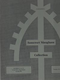 CATALOGUE : W SOMERSET MAUGHAM COLLECTION 1962 Tuesday 10 April 1962  Nine-Thirty PM Precisely A Collection of Impressionist And Modern Pictures by Sothebys