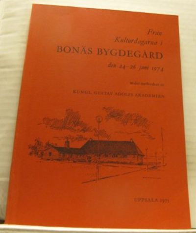 Från kulturdagarna i Bonäs bygdegård den 24-26…