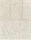 1852 - Letter from a foreman reporting the status of laying track for the Ohio and Pennsylvania Railroad with a crew of "men not worth a damn.