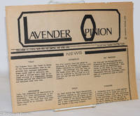 Lavender Opinion: vol. 1, #4, May 1974