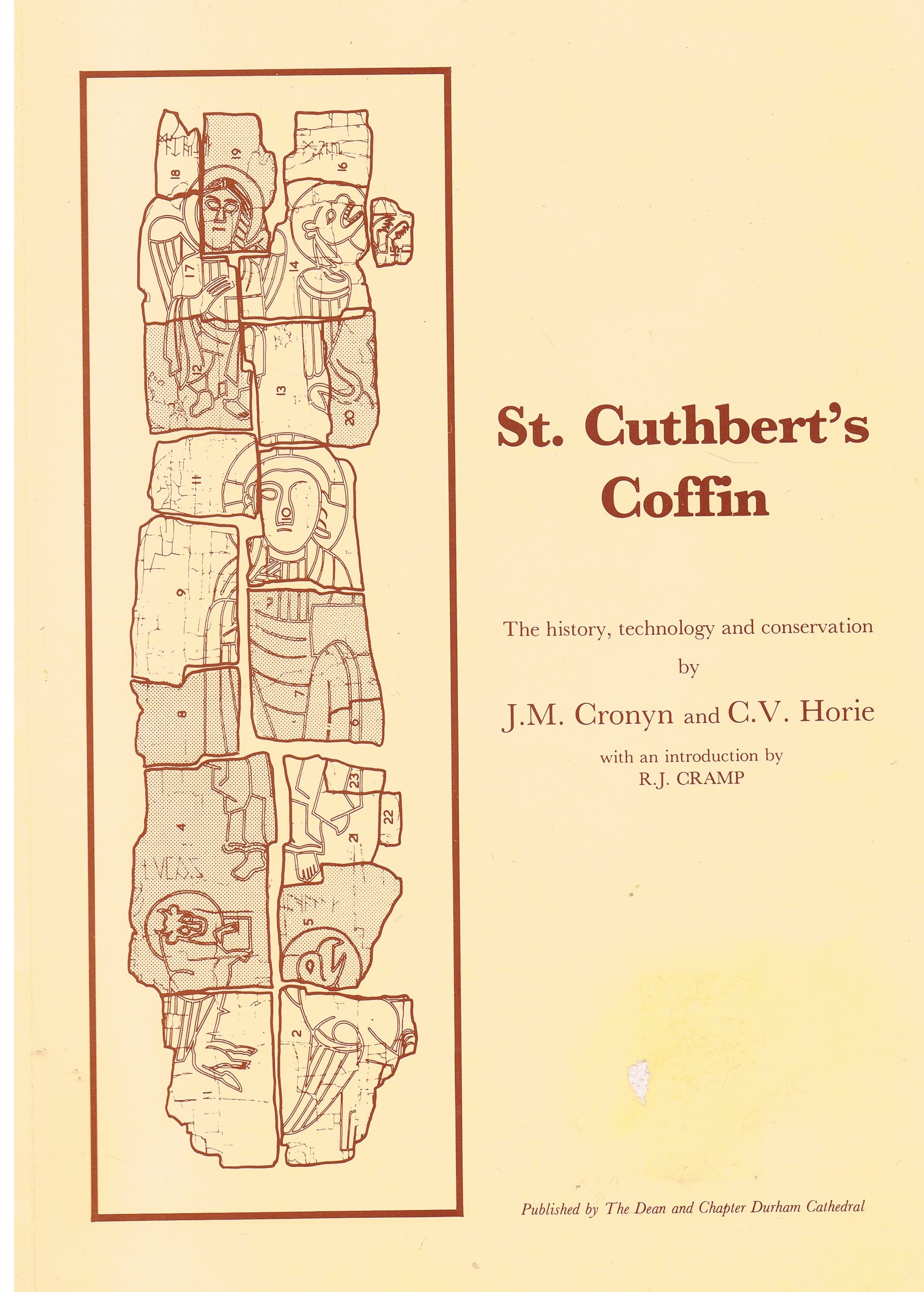 St Cuthbert S Coffin The History Technology And Conservation By C V Horie Janet M Cronyn Paperback 1985 From Daisyroots Books Ltd Sku