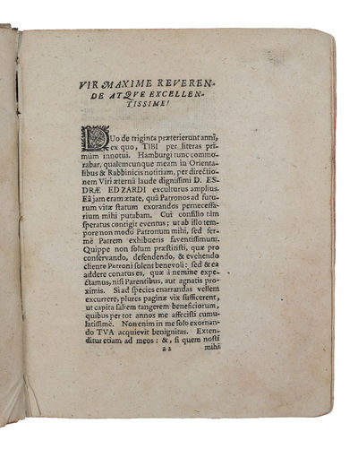 sive compendium grammaticae Ebraeo-Chaldaicae ... Editio Tertia (+) Interpretis Ebraeo-Chaldaei synopsis (+) Paradigmata nominum simplicium ac verborum (+)  Aditus Syriae Reclusus. Editio Septima. (photo 3)