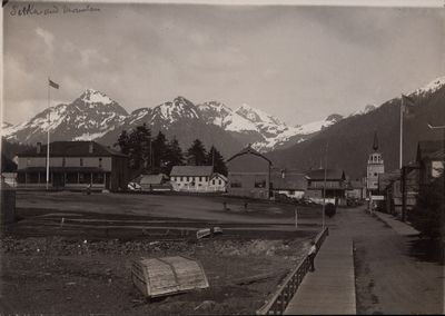 Sitka and mountains