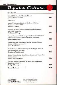 The Journal of Popular Culture: Volume 41, Number 5, October 2008 by Gary (editor) Hoppenstand
- Paperback
- 2008
- from Clausen Books, RMABA (SKU: SB605)