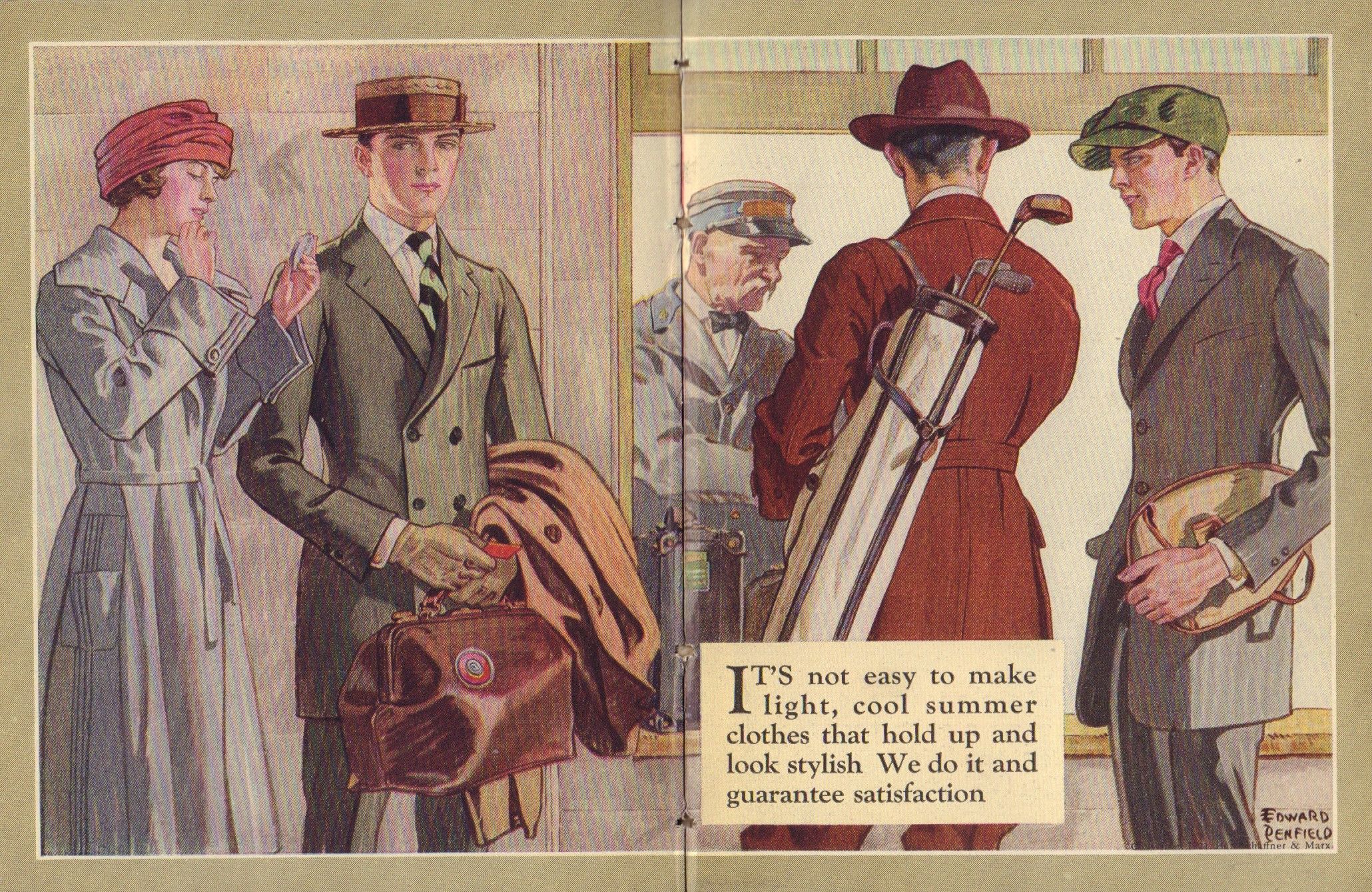 Style Book for Men and Young Men. Spring & Summer 1914 by