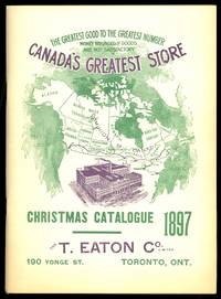 cover of CHRISTMAS CATALOGUE 1897. THE T. EATON CO. LIMITED.