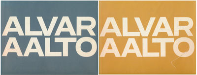 Alvar Aalto. Band I 1922-1962 / Band II 1963-1970.