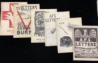 AFS LETTERS. AMERICAN FIELD SERVICE LETTERS (WWII) - lot of 11 newsletters