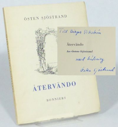 Återvändo. Dikter.