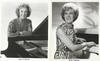 MARIAN McPARTLAND (ca. early-1960s, 1980s) Set of 2 photos