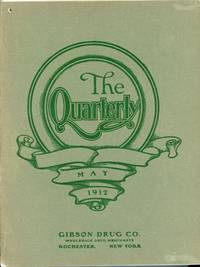 The Quarterly - Gibson Drug Co.Catalogue- 1912 with Color Illustrations Carter's Inks & Glues & Much More