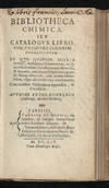 View Image 2 of 2 for Bibliotheca Chimica. Seu Catalogus Librorum Philosophicorum Hermeticorum...Authorum Chimicorum, vel ... Inventory #4752