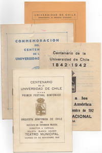 Centenario de la Universidad de Chile [Group of Four Programs] by Universidad de Chile - 1942