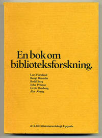 En bok om biblioteksforskning. Redigerad av Lars…