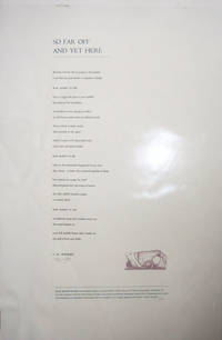 image of So Far Off And Yet Here (Signed Broadside Poem)