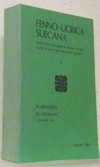 Fenno-ugrica suecana. Tidskrift för finsk-ugrisk…