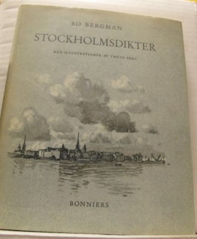 Stockholmsdikter. Med illustrationer av Yngve…