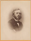 Cabinet card photograph of the Swedish musician and arts administrator
