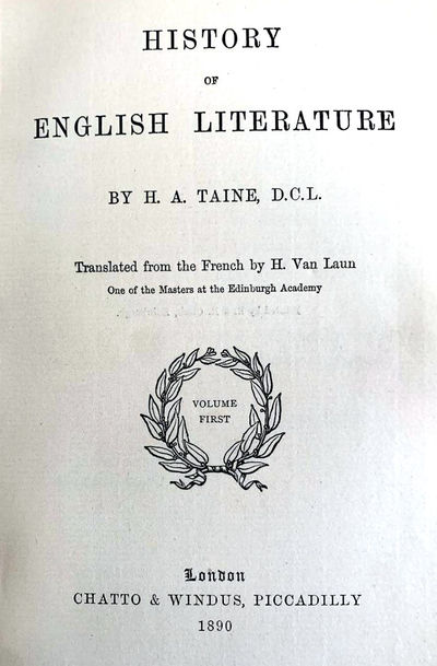 History of English literature