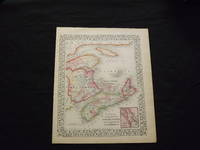 County Map of Nova Scotia, New Brunswick, Cape Breton Island, and Prince Edward Island.