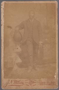 (Cabinet card photograph): Well-Dressed Black Man